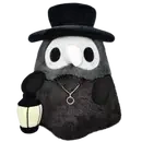 Mini Squishable Plague Doctor Plush